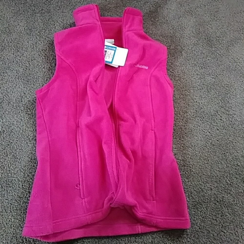 Brand new Columbia fleece like vest